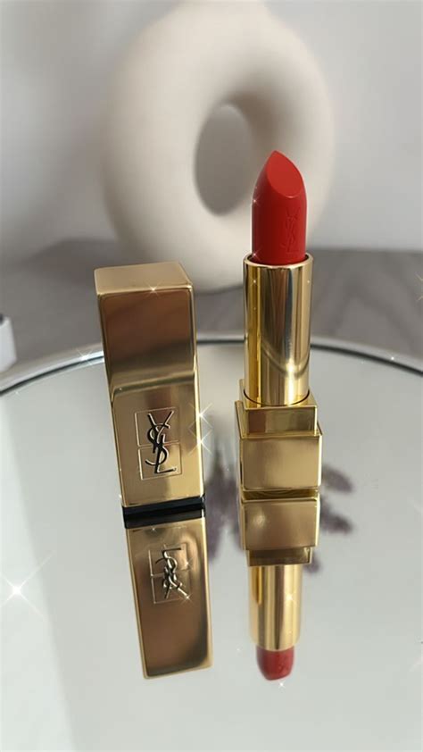 yves saint laurent labial rojo|Maquillaje para Labios .